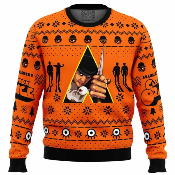 Christmas Alex A Clockwork Orange Gifts For Family Holiday Christmas Ugly Sweater