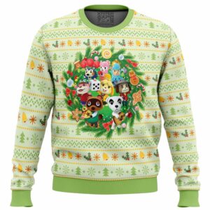 Christmas Animal Festival Animal Crossing Gifts For Family Holiday Christmas Ugly Sweater