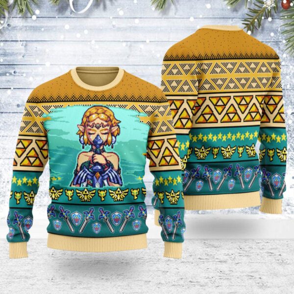 Christmas Art from The Wind Waker Gifts For Christmas Ugly Sweater