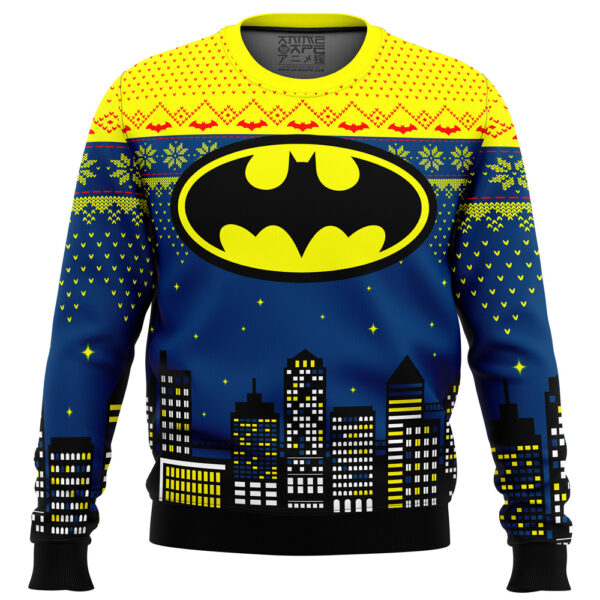 Christmas Batman DC Gifts For Family Holiday Christmas Ugly Sweater