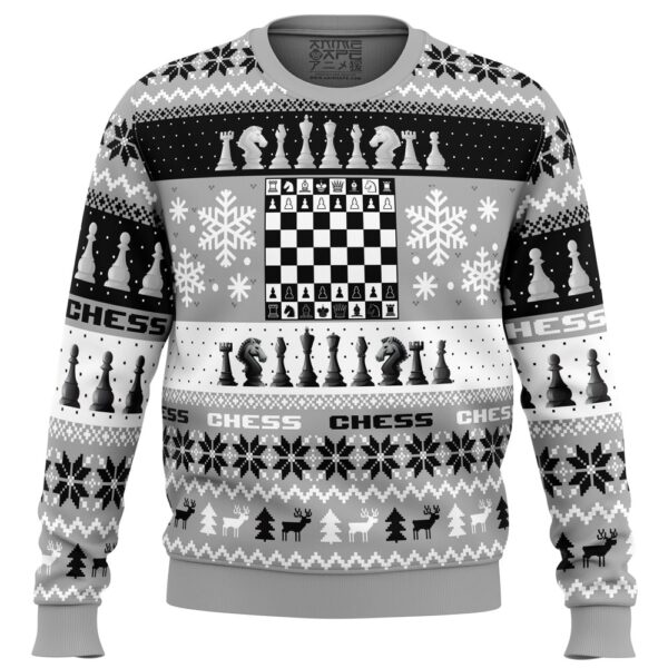 Christmas Chess Board Games Gifts For Family Holiday Christmas Ugly Sweater