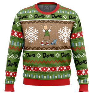 Christmas Doug Nickelodeon Gifts For Family Holiday Christmas Ugly Sweater