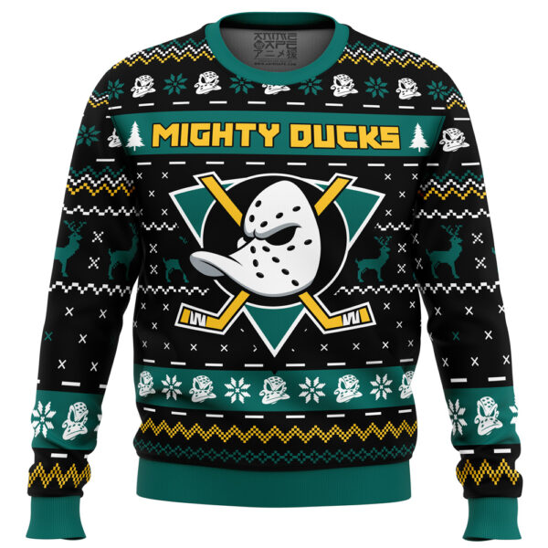 Christmas Ducks The Mighty Ducks Gifts For Family Holiday Christmas Ugly Sweater