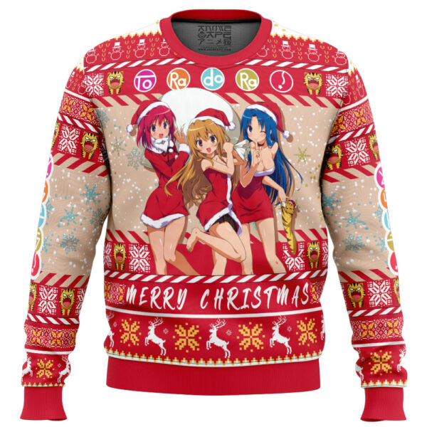 Christmas Girls Toradora Gifts For Family Holiday Christmas Ugly Sweater