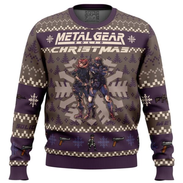 Christmas Metal Gear Solid Gifts For Family Holiday Christmas Ugly Sweater