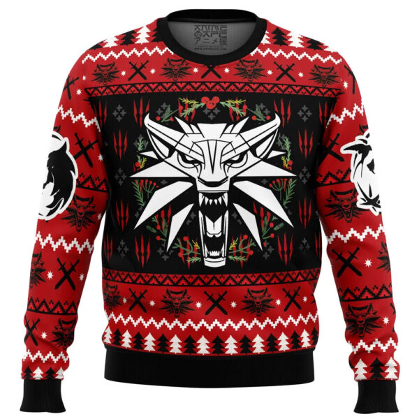 Christmas Monster The Witcher Gifts For Family Holiday Christmas Ugly Sweater