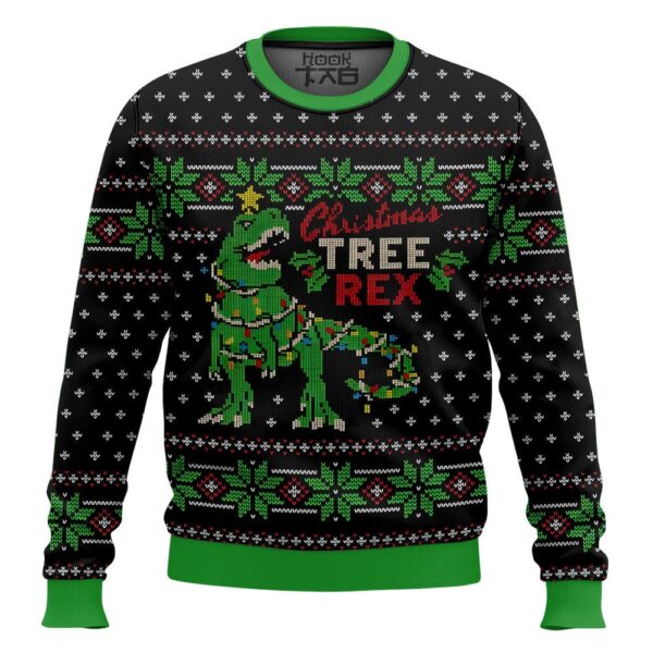 Christmas Tree Rex Jurassic Park Best Holiday Christmas Ugly Sweater Gifts For Family