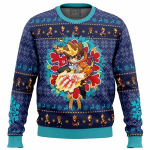 Christmas Tsunayoshi Sawada Kateyo Hitman Reborn Gifts For Family Holiday Christmas Ugly Sweater