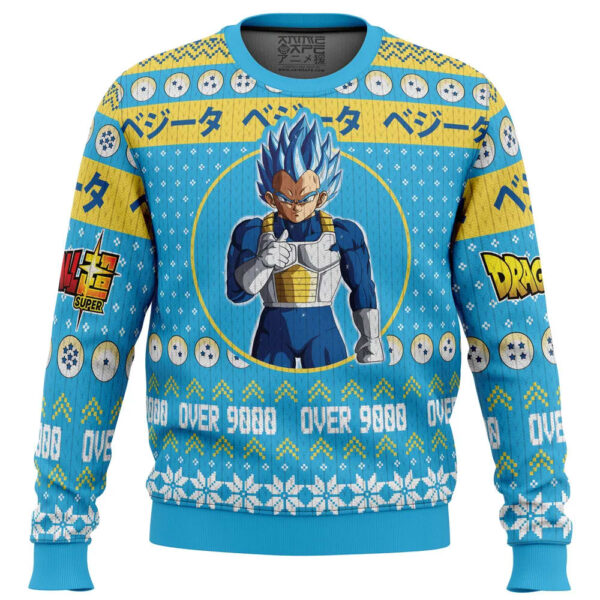 Christmas Vegeta DBZ Gifts For Family Holiday Christmas Ugly Sweater