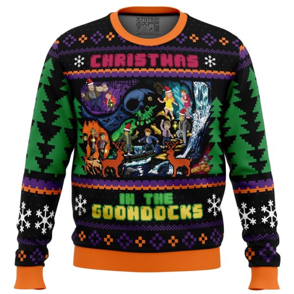 Christmas in the Goondocks Goonies Gifts For Family Holiday Christmas Ugly Sweater