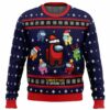 Christmas Is Born When People Gather Together Monster Gifts For Family Holiday Christmas Ugly Sweater