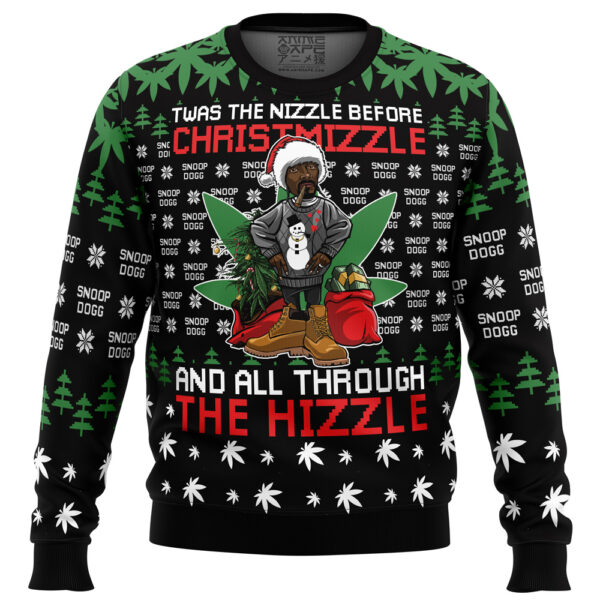 Christmizzle Snoop Dogg Gifts For Family Holiday Christmas Ugly Sweater