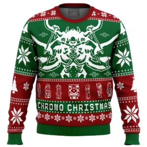 Chrono Trigger Chrono Christmas Gifts For Family Holiday Christmas Ugly Sweater