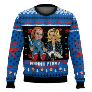 Chucky Best Holiday Christmas Ugly Sweater Gifts For Family