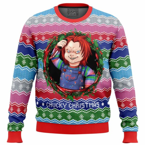 Chucky Christmas Gifts For Family Holiday Christmas Ugly Sweater