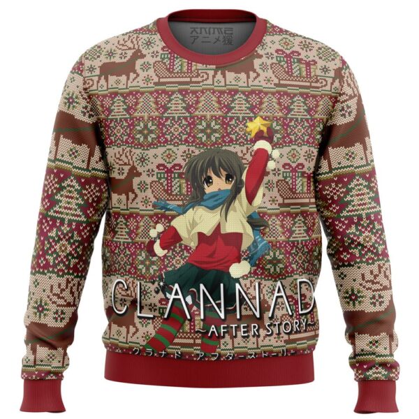 Clannad Alt Gifts For Family Holiday Christmas Ugly Sweater