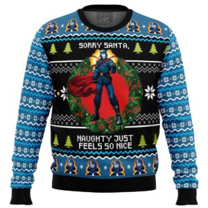 Cobra Commander Christmas Gifts For Family Holiday Christmas Ugly Sweater