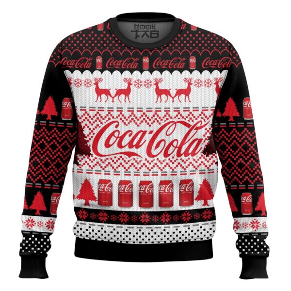 Coca-Cola Best Holiday Christmas Ugly Sweater Gifts For Family