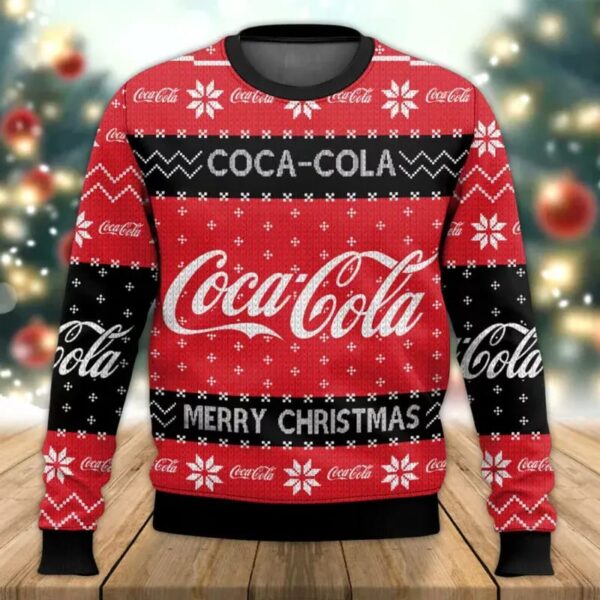 Cocacola Drinks Best Holiday Christmas Ugly Sweater Gifts For Family