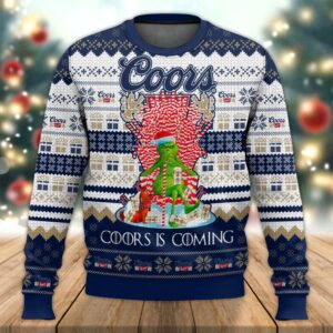 Coors Banquet Is Coming Best Holiday Christmas Ugly Sweater Gifts For Family