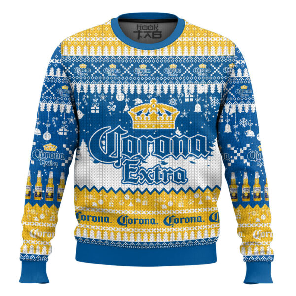 Corona Best Holiday Christmas Ugly Sweater Gifts For Family