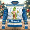 Corona Extra Snowflake Pattern Gifts For Family Holiday Christmas Ugly Sweater