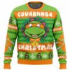 Cowabunga Raphael Christmas Teenage Mutant Ninja Turtles Gifts For Family Holiday Christmas Ugly Sweater