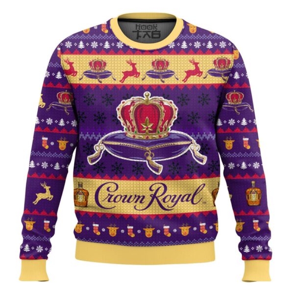 Crown Royal Best Holiday Christmas Ugly Sweater Gifts For Family