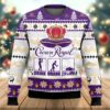 Crown Royal Get Drunk Best Holiday Christmas Ugly Sweater Gifts For Family