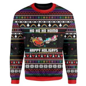 Custom Ugly Christmas Santa Sweater