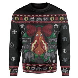 Custom Ugly Christmas Turkey Sweater