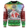 Custom Ugly Cosplay Santa Claus Best Gifts For Family For Holiday Christmas Ugly Sweater