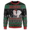 Custom Ugly ELV PRL Best Gifts For Family For Holiday Christmas Ugly Sweater