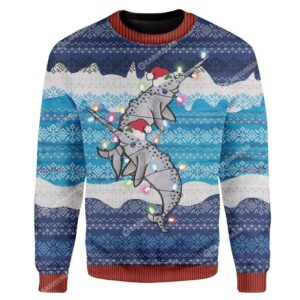 Custom Ugly Sea Creatures Best Gifts For Family For Holiday Christmas Ugly Sweater