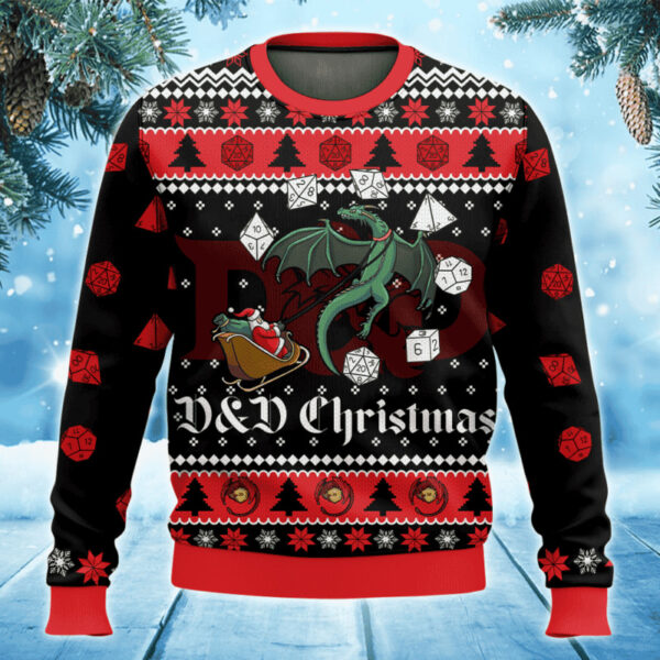 D And D Gifts For Family Holiday Christmas Ugly Sweater