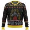 DBZ Goku Over 9000 DBZ Gifts For Family Holiday Christmas Ugly Sweater