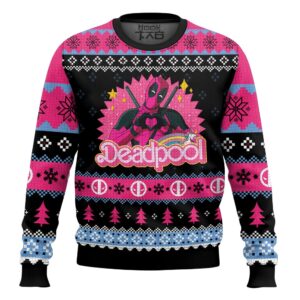 Deadpool Best Holiday Christmas Ugly Sweater Gifts For Family