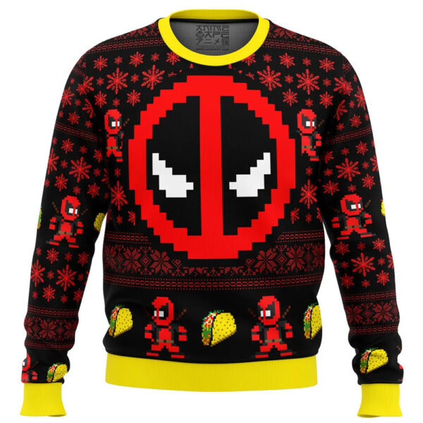 Deadpool Gifts For Family Holiday Christmas Ugly Sweater