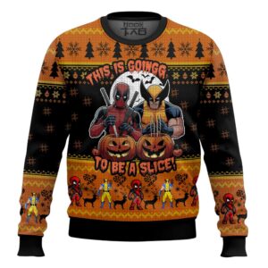 Deadpool Wolverine Halloween Best Holiday Christmas Ugly Sweater Gifts For Family