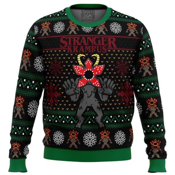 Demogorgon Stranger Krampus Stranger Things Gifts For Family Holiday Christmas Ugly Sweater