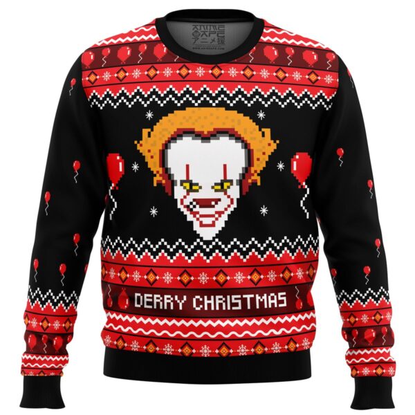 Derry Christmas IT Christmas Best Holiday Christmas Ugly Sweater Gifts For Family