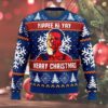 Die Hard Best Holiday Christmas Ugly Sweater Gifts For Family John McClane Christmas Sweatshirt