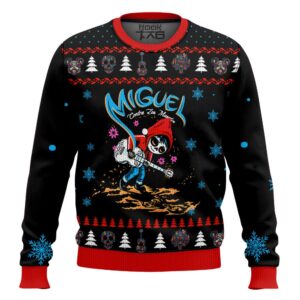 Disney Coco Best Holiday Christmas Ugly Sweater Gifts For Family