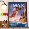 Disney Moana 2 Official RealD 3D Poster Only In Theaters November 27th 2024 Wall Art Poster Canvas