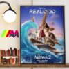 Disney Moana 2 Official IMAX Poster Only In Theaters November 27th 2024 Wall Art Poster Canvas