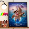 Disney Moana 2 Official RealD 3D Poster Only In Theaters November 27th 2024 Wall Art Poster Canvas