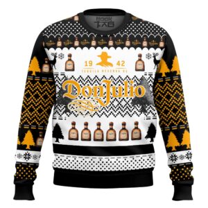 Don Julio Best Holiday Christmas Ugly Sweater Gifts For Family