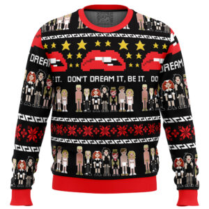 Don’t Dream It Be It The Rocky Horror Picture Show Gifts For Family Holiday Christmas Ugly Sweater