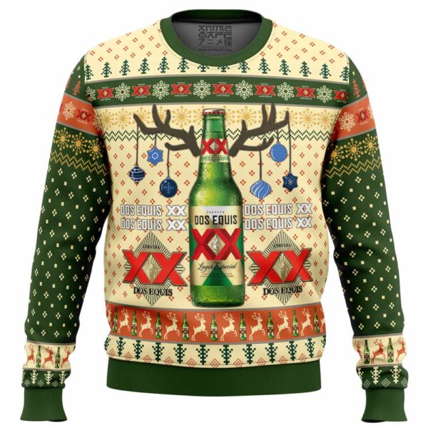 Dos Equis Gifts For Family Holiday Christmas Ugly Sweater