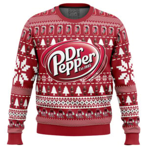 Dr Pepper Gifts For Family Holiday Christmas Ugly Sweater